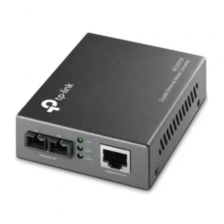 TP-Link MC200CM Conversor de Medios Gigabit Ethernet a Fibra, 1 Puerto RJ45 10/100/1000 + SC 1000BASE-SX, Plug & Play TP-Link MC200CM Conversor de Medios Gigabit Ethernet a Fibra, 1 Puerto RJ45 10/100/1000 + SC 1000BASE-SX, Plug & Play